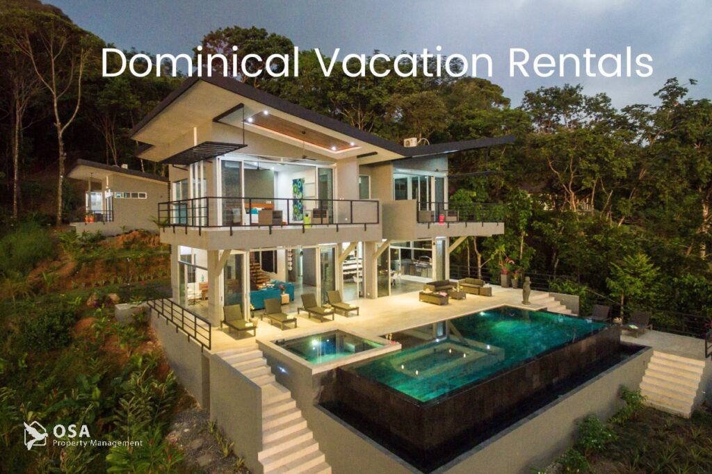 dominical vacation rental gema escondida 